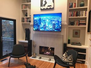 PAC installs TV in ultra-modern décor