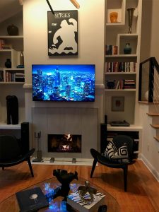 PAC installs TV in ultra-modern décor