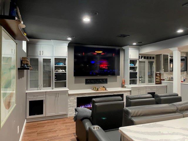 Custom Designed Multi-Purpose-Theater-Room NJ