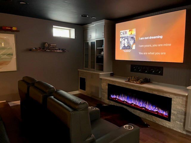 Custom Designed Multi-Purpose-Theater-Room NJ